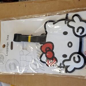 Hello Kitty Luggage Tag New